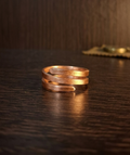 Anillo "Espiral" de Cobre Puro – Artesanía de Lujo Martilleada a Mano