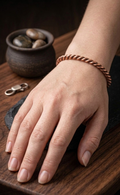Pulsera de Cobre Puro Artesanal - Diseño Trenzado ExclusivoPulsera de Cobre Puro Artesanal - Diseño Trenzado Exclusivo